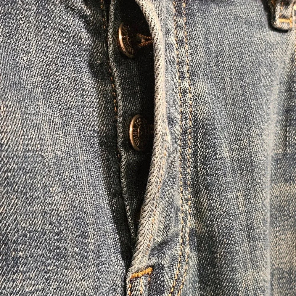 Diesel Zatiny Bootcut Jeans Mens W34 L32 Blue Medium Wash Stretch 09A80‎